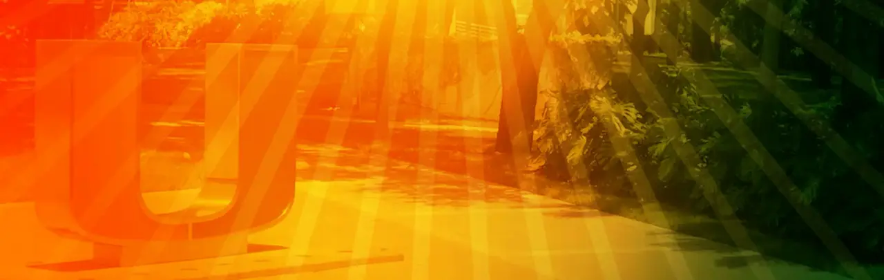 background image with big U