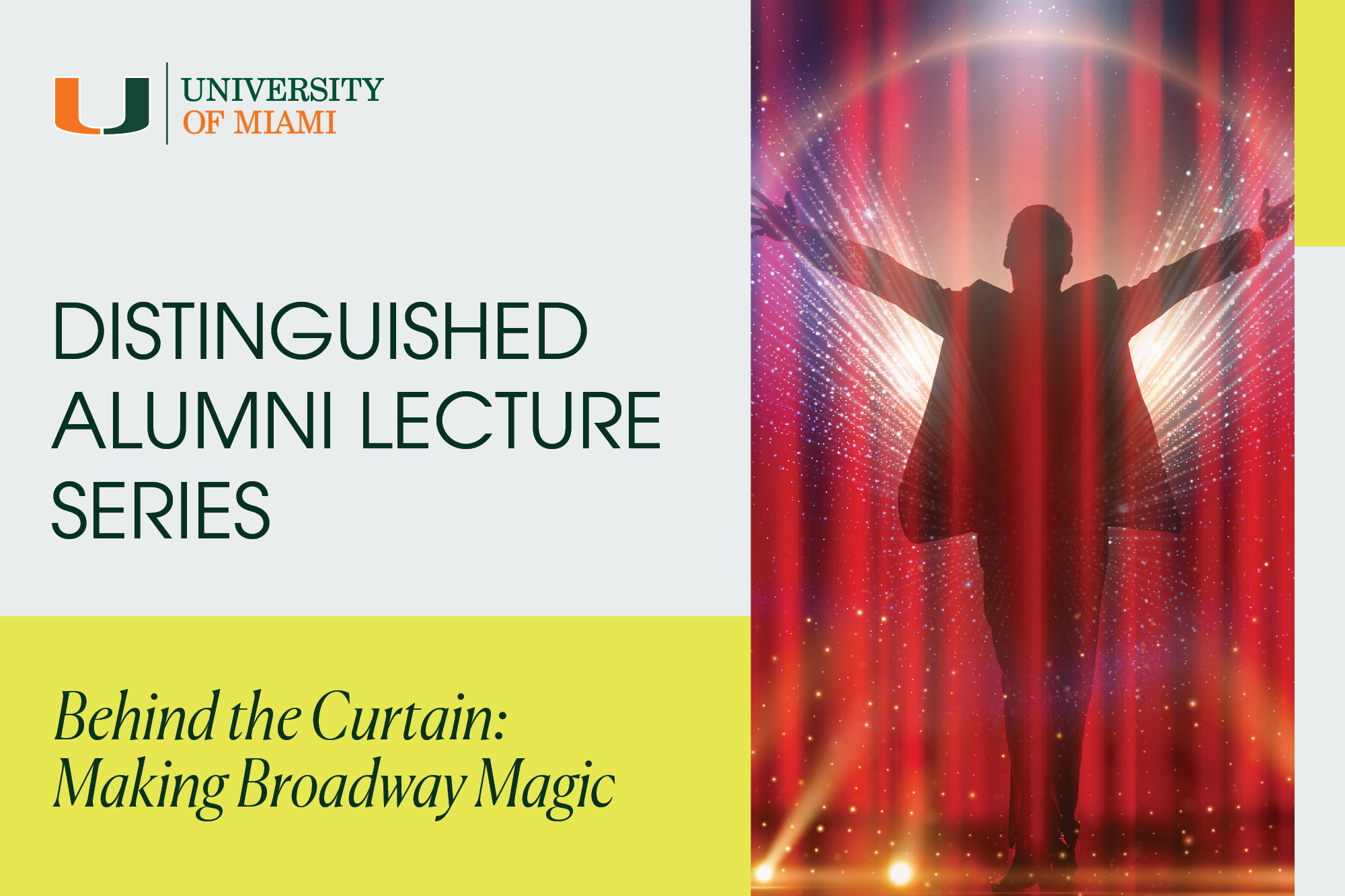 Distinguished Alumni Lecture Series