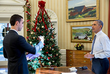 Patrick with President Obama